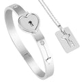 Collar y pulsera candado